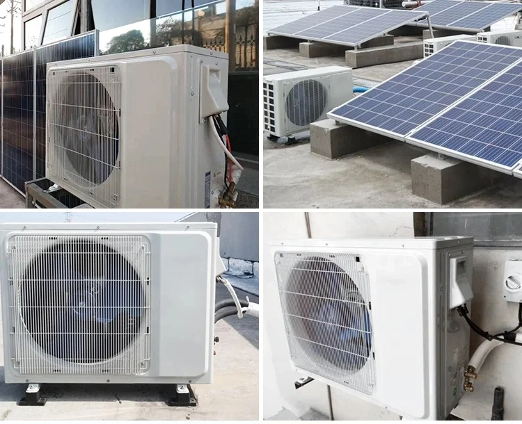 Hybrid Solar Air Conditioner 18000 BTU Universal Solar Air Conditioner for Home supplier