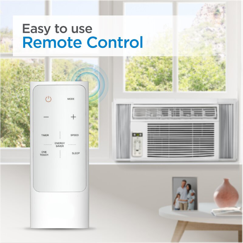 OEM Top-Quality 12000 BTU Auto Swing Window Air Conditioners with Remote Control factory