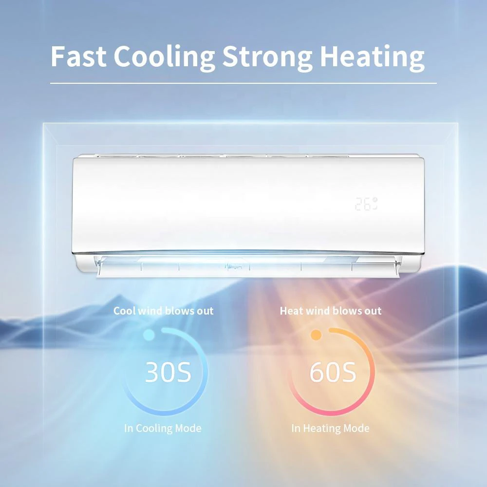 High Quality inverter and non inverter Cooling Only In Stock Wall Mounted Mini Split Air Conditioner manufacture
