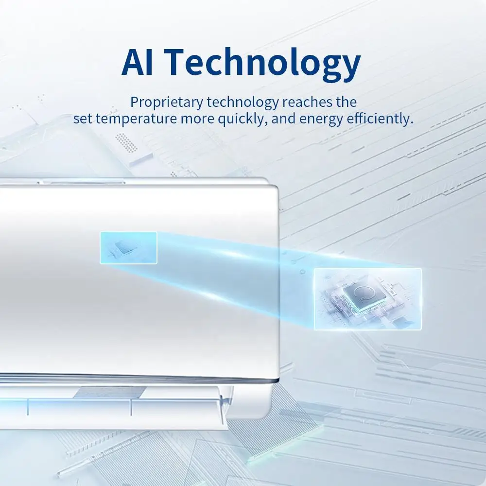 High Quality inverter and non inverter Cooling Only In Stock Wall Mounted Mini Split Air Conditioner factory